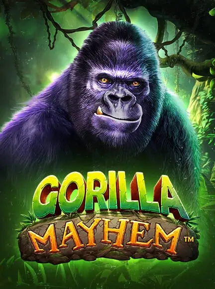 เกม Gorilla Mayhem จากค่าย Pragmatic Play ทดลองฟรี เล่นได้ไม่จำกัด