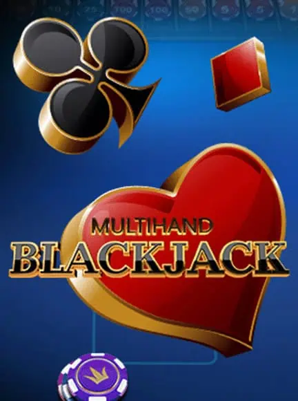 เกม Multihand Blackjack จากค่าย Pragmatic Play ทดลองฟรี เล่นได้ไม่จำกัด